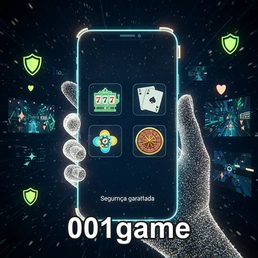 Tela de depósito fácil no app 001game com valores pequenos